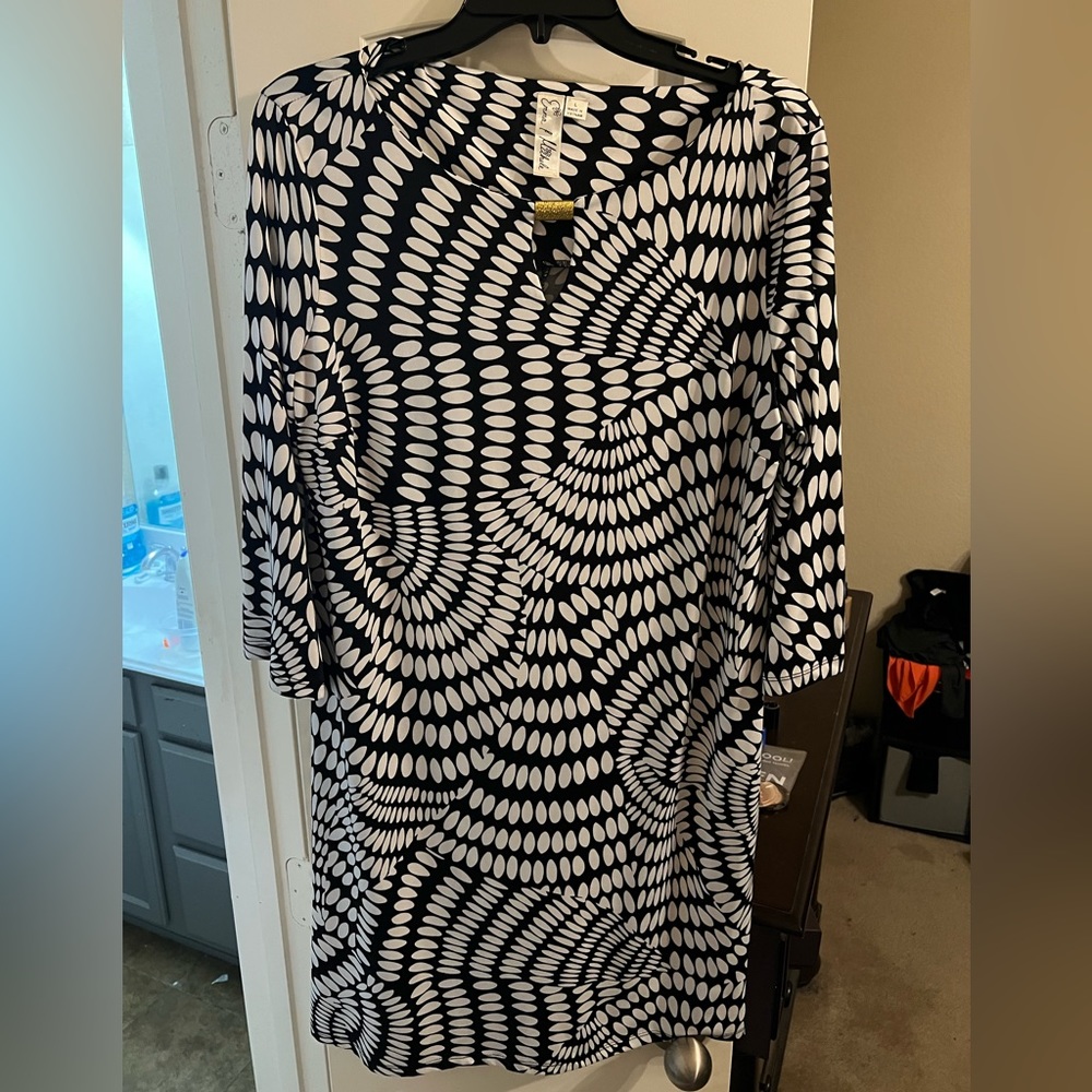 Black and White Dress